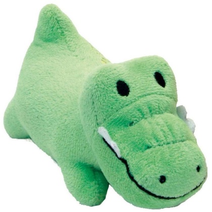 Li\'l Pals Ultra Soft Plush Gator Squeaker Toy