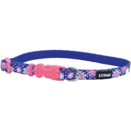 Li\'L Pals Reflective Collar - Flowers with Dots
