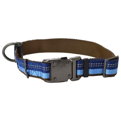 K9 Explorer Sapphire Reflective Adjustable Dog Collar