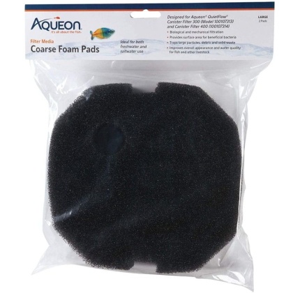 Aqueon Coarse Foam Pads - Large