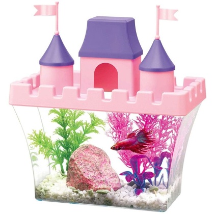 Aqueon Princess Castle Aquarium Kit for Bettas