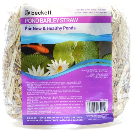 Beckett Barley Straw for Ponds