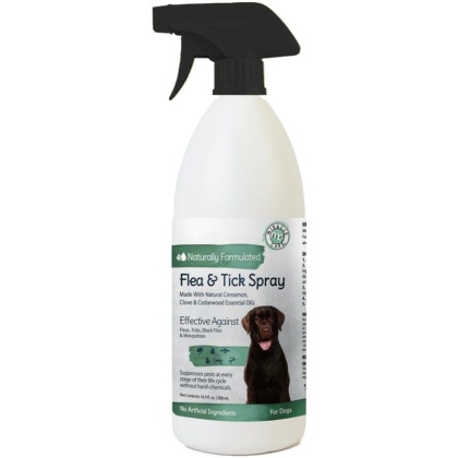 Miracle Care Natural Flea & Tick Spray for Dogs