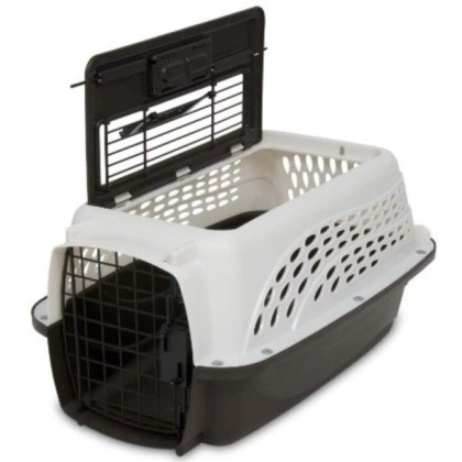 Petmate Two Door Top-Load Kennel White