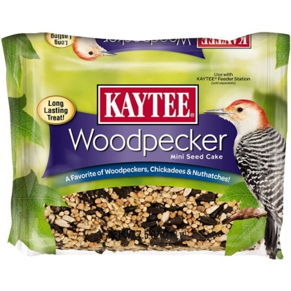 Kaytee Woodpecker Mini Honey Seed Cake For Energy Support