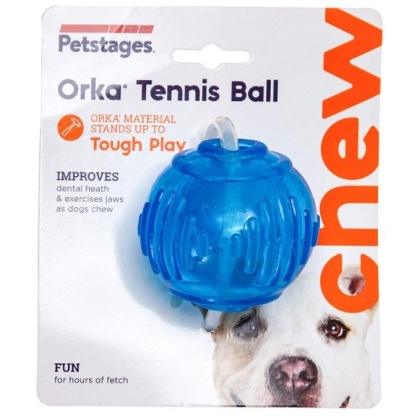Petstages Orka Tennis Ball Chew Toy for Dogs