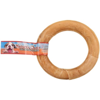 Loving Pets Nature\'s Choice Pressed Rawhide Donut