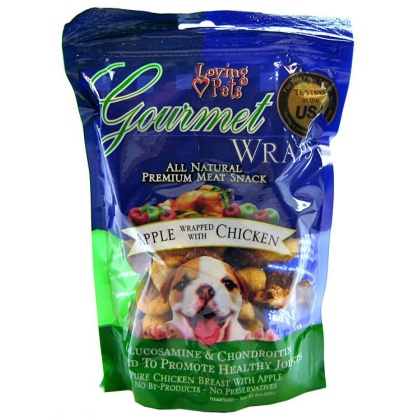 Loving Pets Gourmet Apple & Chicken Wraps