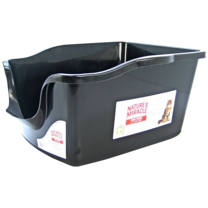 Nature's Miracle High Side Plastic Litter Pan