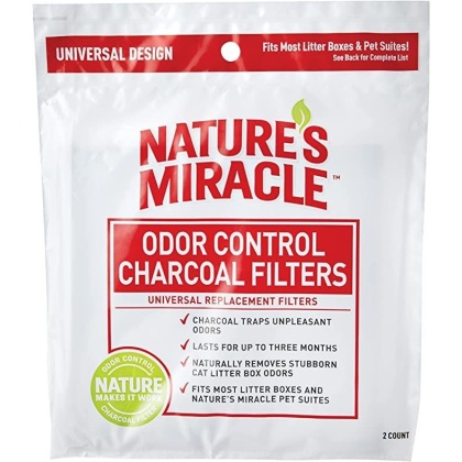 Nature\'s Miracle Odor Control Litter Box Filter