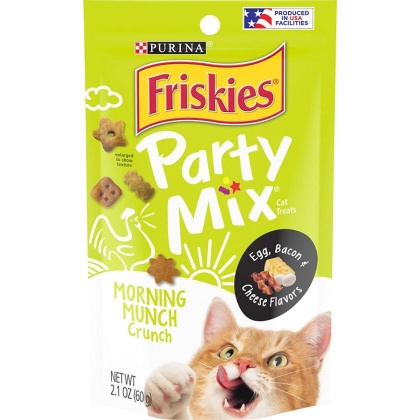 Friskies Party Mix Crunch Treats Morning Munch