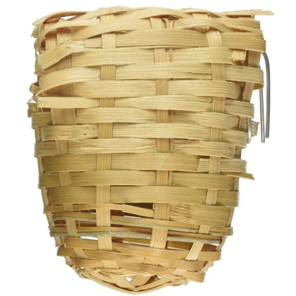 Prevue Finch All Natural Fiber Covered Bamboo Nest
