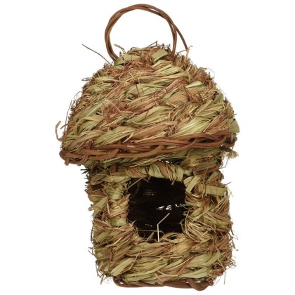 Prevue Finch All Natural Fiber Covered Pagoda Nest