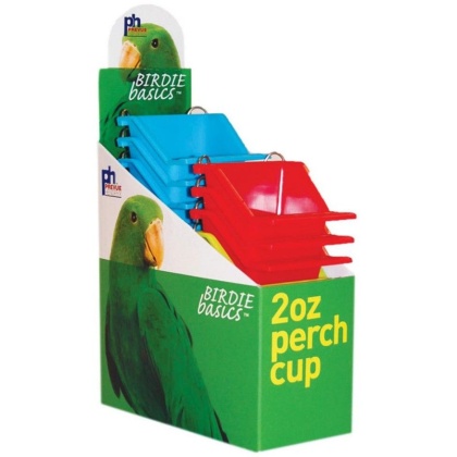 Prevue Birdie Basics 2 oz Perch Cup for Birds