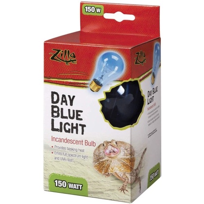 Zilla Incandescent Day Blue Light Bulb for Reptiles