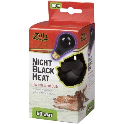 Zilla Night Time Black Light Incandescent Heat Bulb