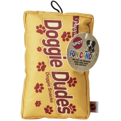 Spot Fun Candy Doggie Dudes Plush Dog Toy
