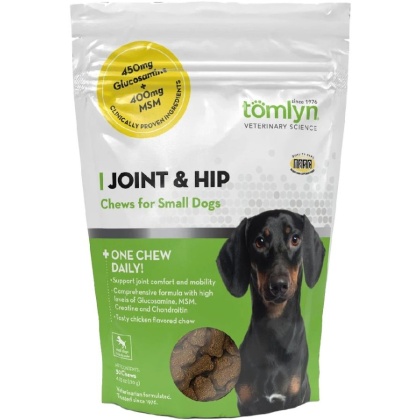 Tomlyn Joint and Hip Chews for Small Dogs
