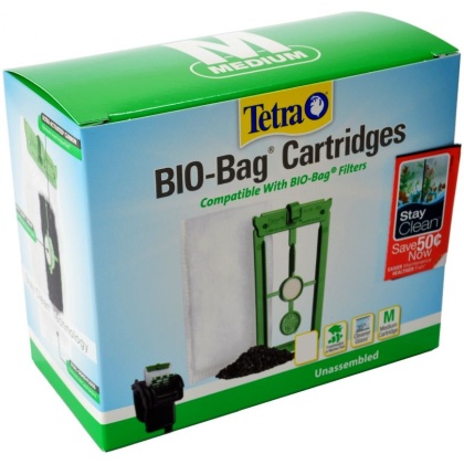 Tetra Bio-Bag Cartridges with StayClean - Medium