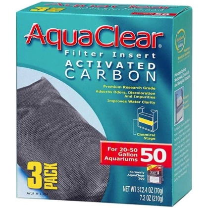 Aquaclear Activated Carbon Filter Inserts