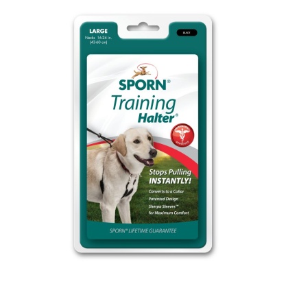 Sporn Original Training Halter for Dogs Red
