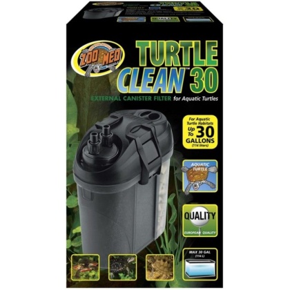Zoo Med Turtle Clean 30 External Canister Filter for Aquatic Turtles