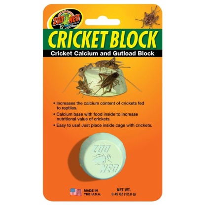 Zoo Med Regular Cricket Blocks Gut load Block