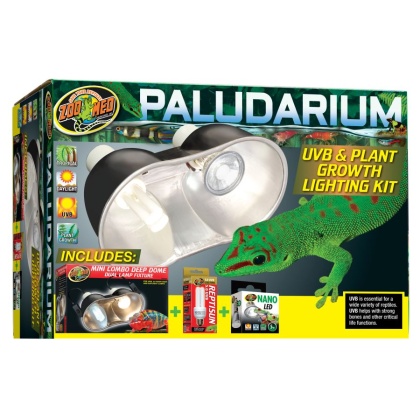 Zoo Med Paludarium UVB & Plant Growth Lighting Kit
