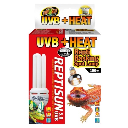 Zoo Med Heat + UVB Combo Pack