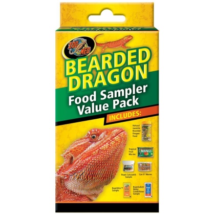 Zoo Med Bearded Dragon Foods Sampler Value Pack